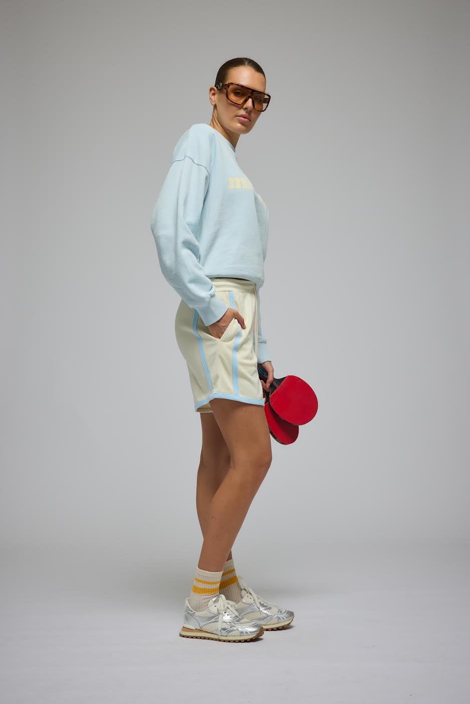 Mi Scusi Sweatshirt - Washed Glacier