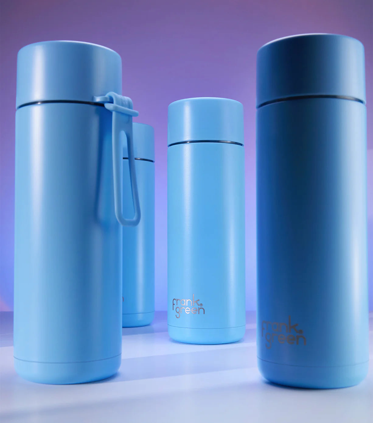 Frank Green - Sky Blue Straw Bottle 595ml