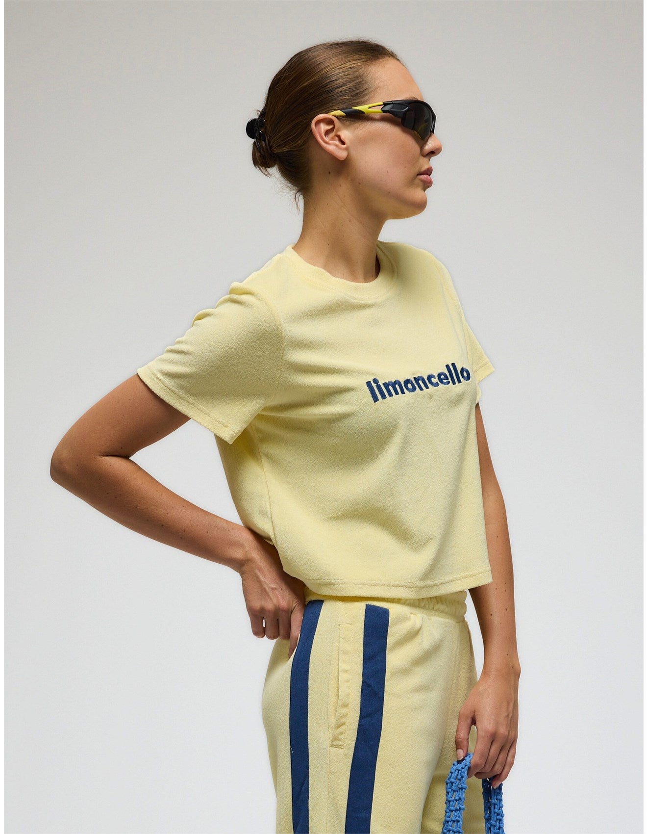 Limoncello Terry Tee - Lemon Cream