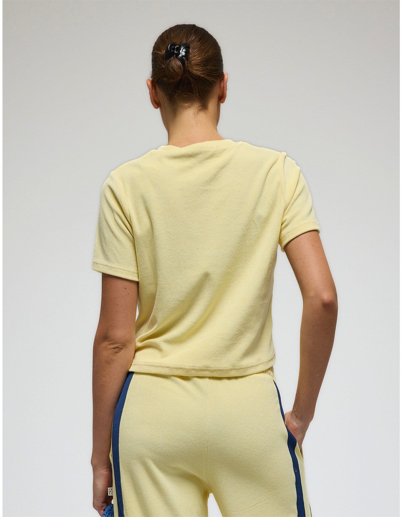 Limoncello Terry Tee - Lemon Cream