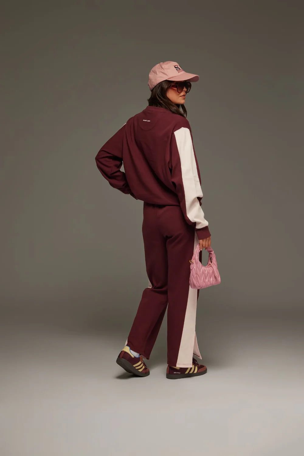 Saint Germain Knit Sweatshirt Red Wine
