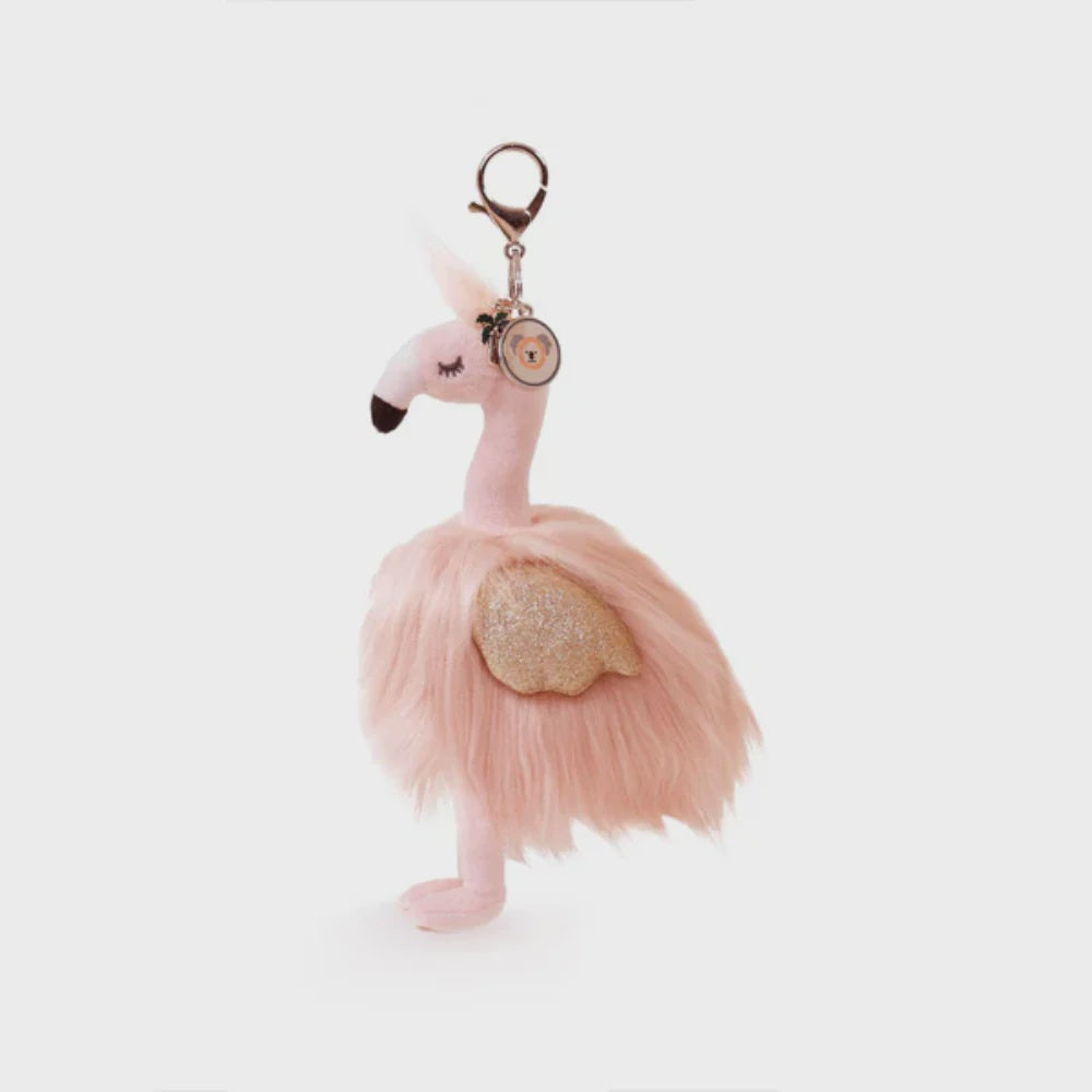 Gloria Flamingo Bag Charm