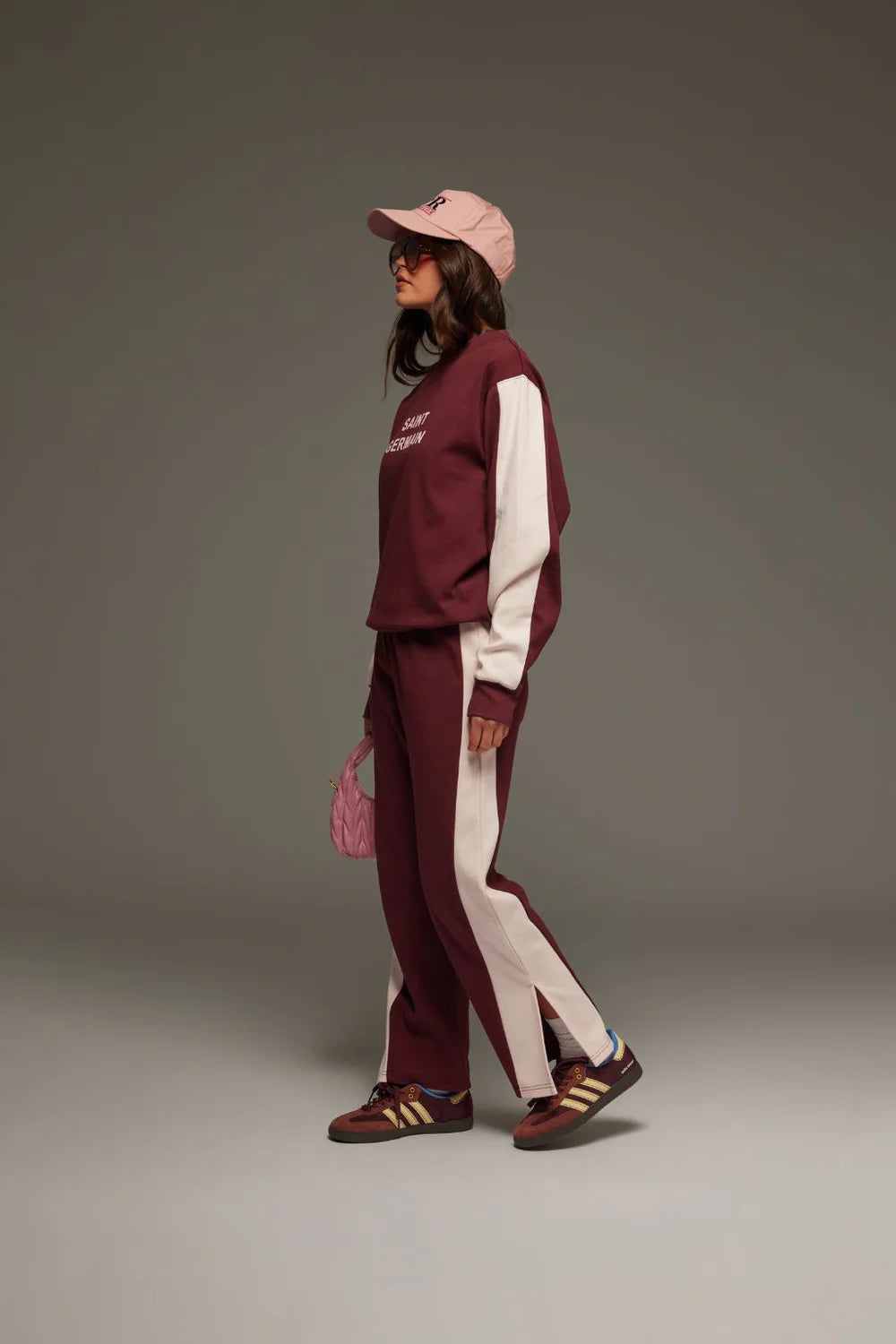 Saint Germain Knit Sweatshirt Red Wine