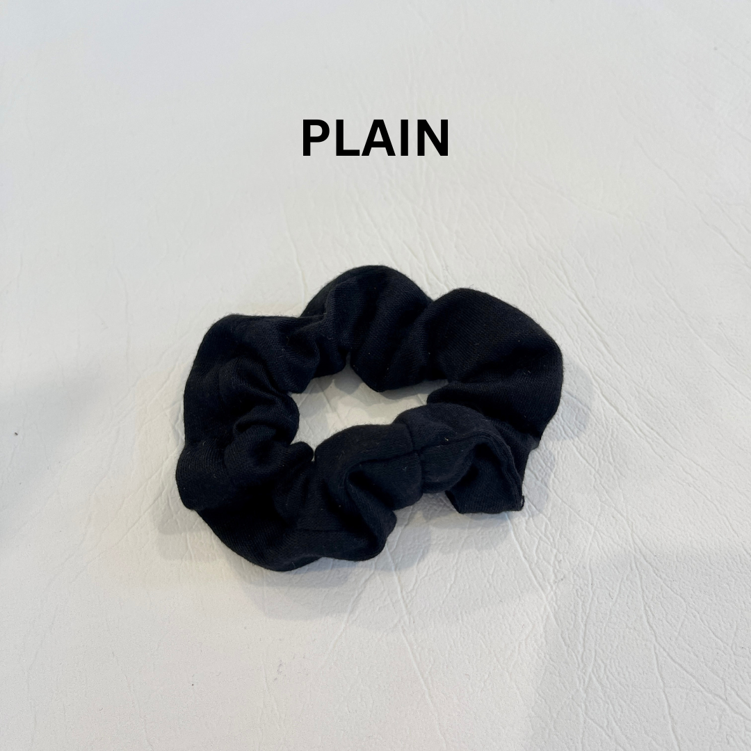 Black Scrunchies