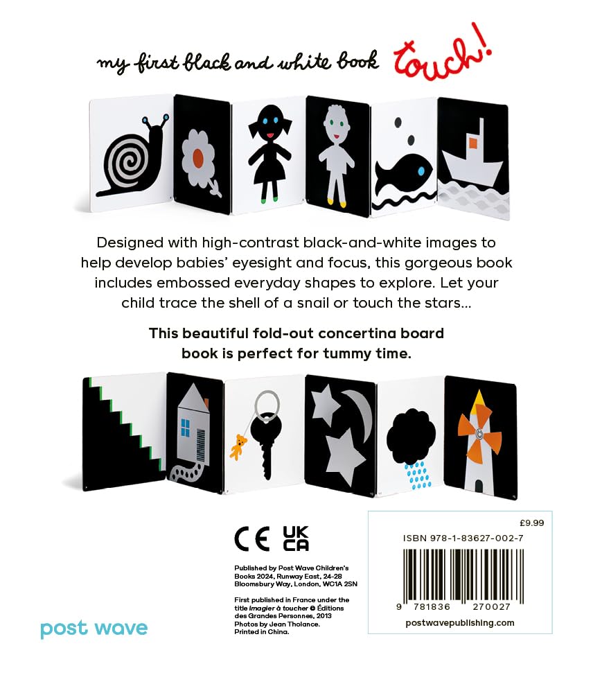 My First Black and White Book Touch! - Pascale Estellon
