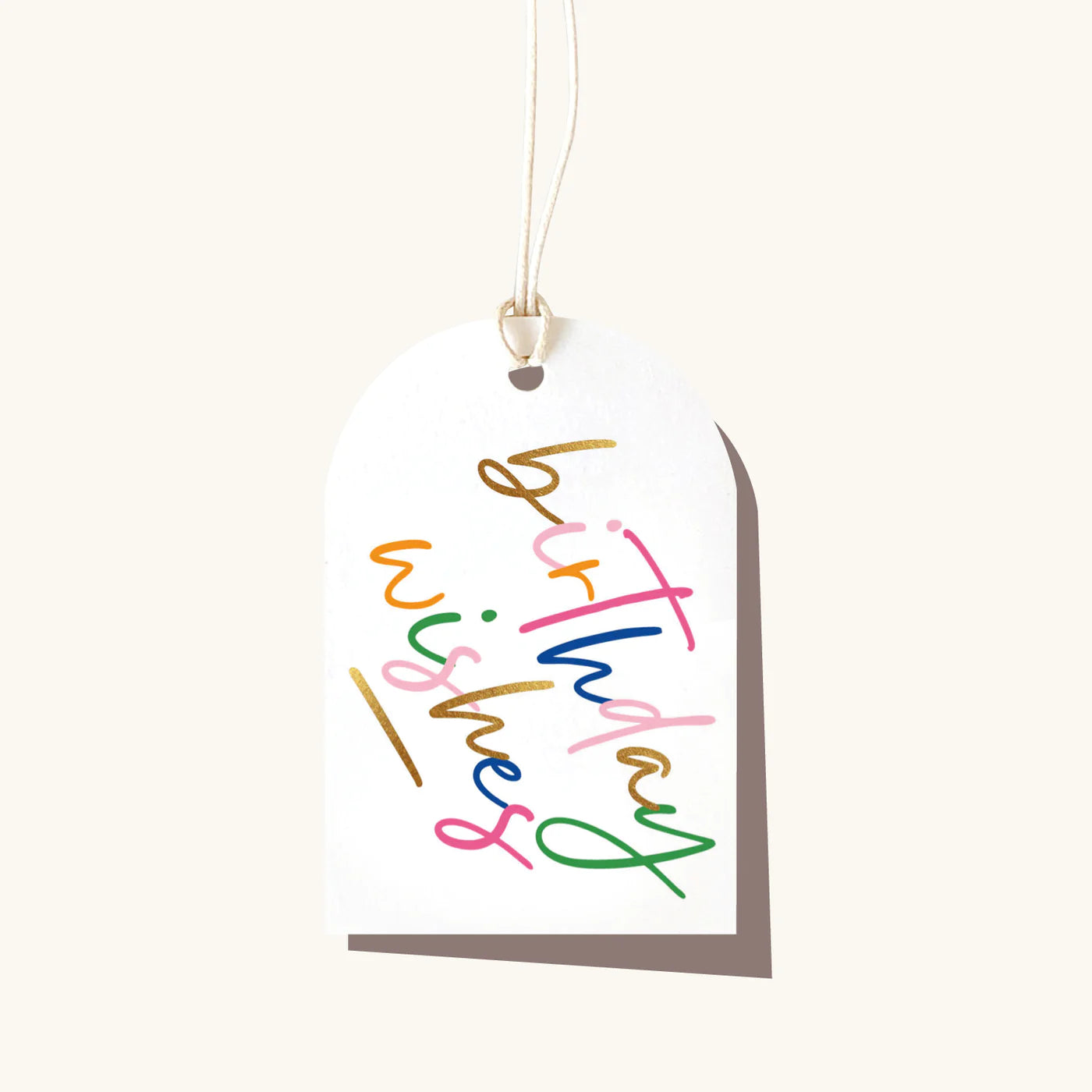 Gift Tag - Birthday Wishes