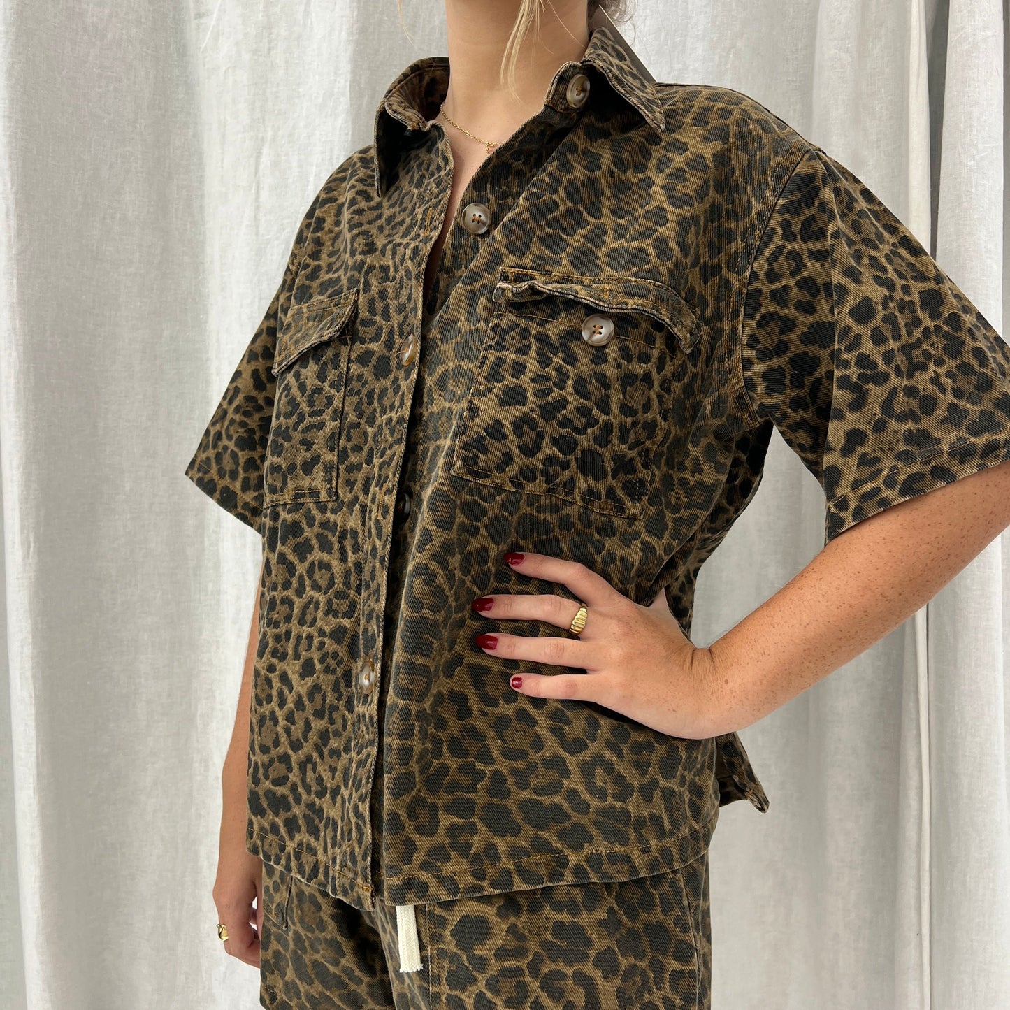 Dark Leopard Shirt