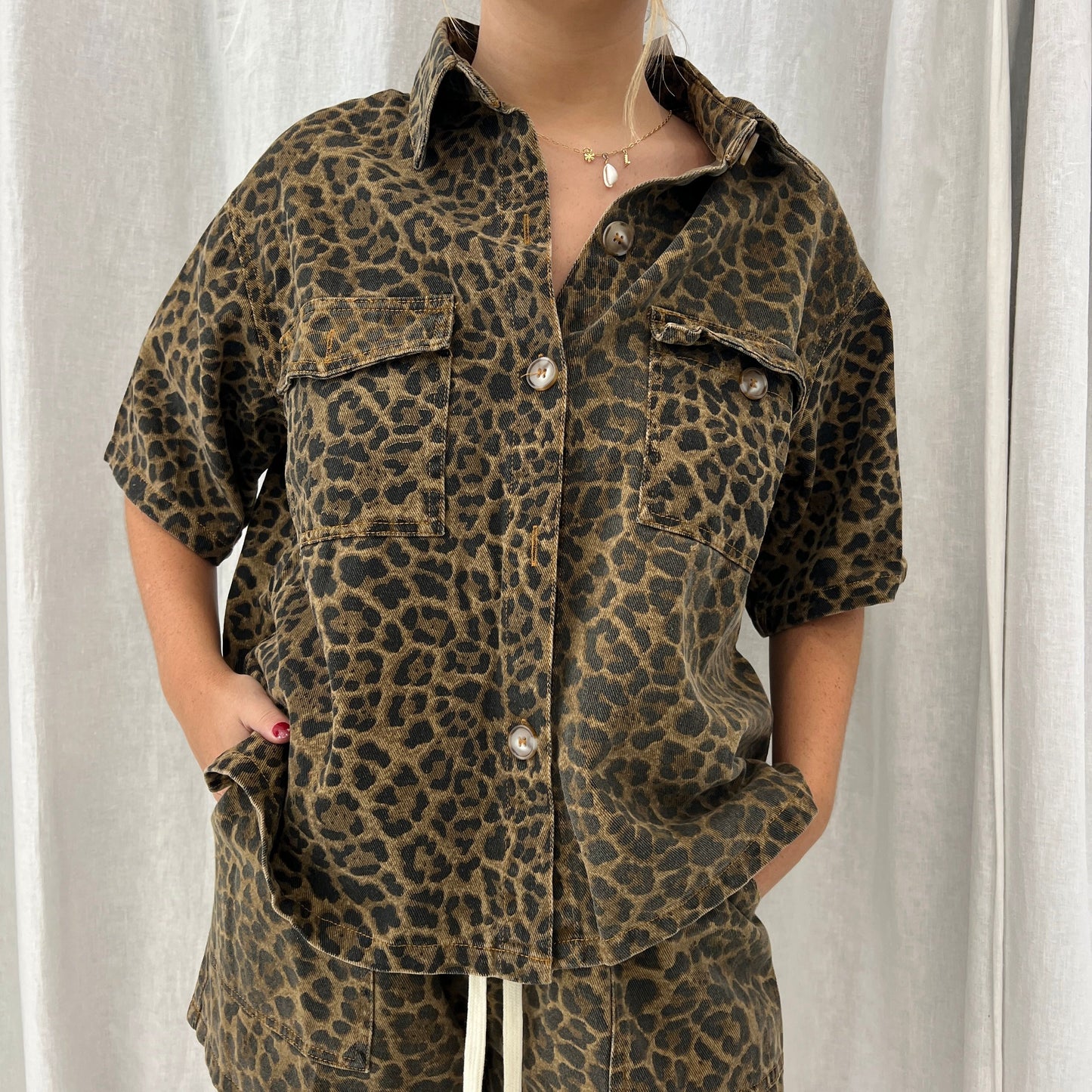 Dark Leopard Shirt
