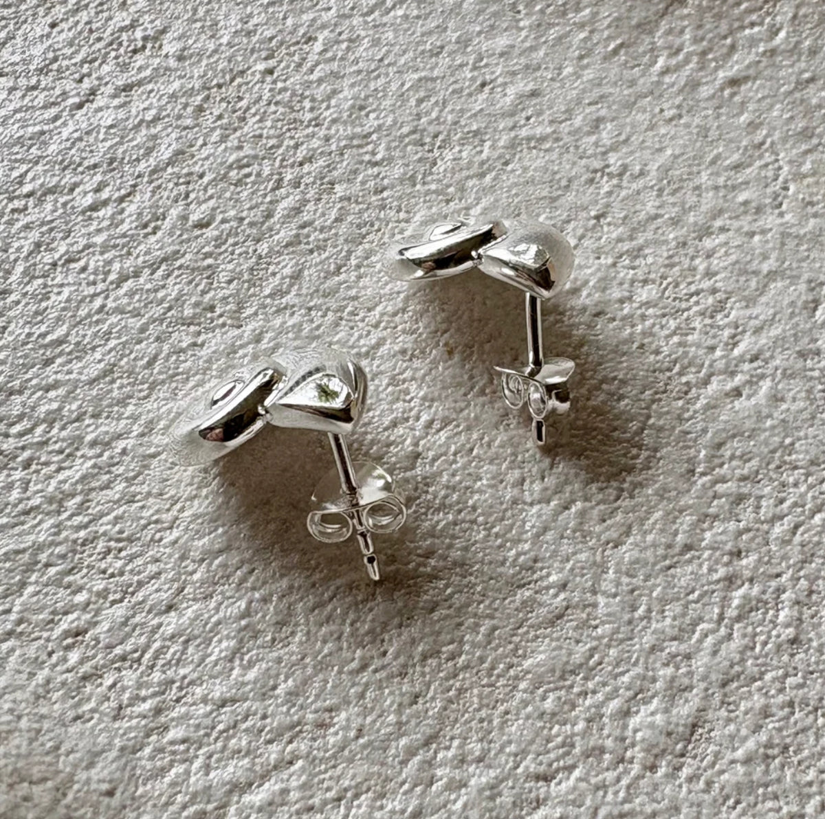 Spiral Studs Silver