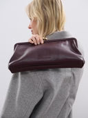 Lani Clutch Bag in Burgundy