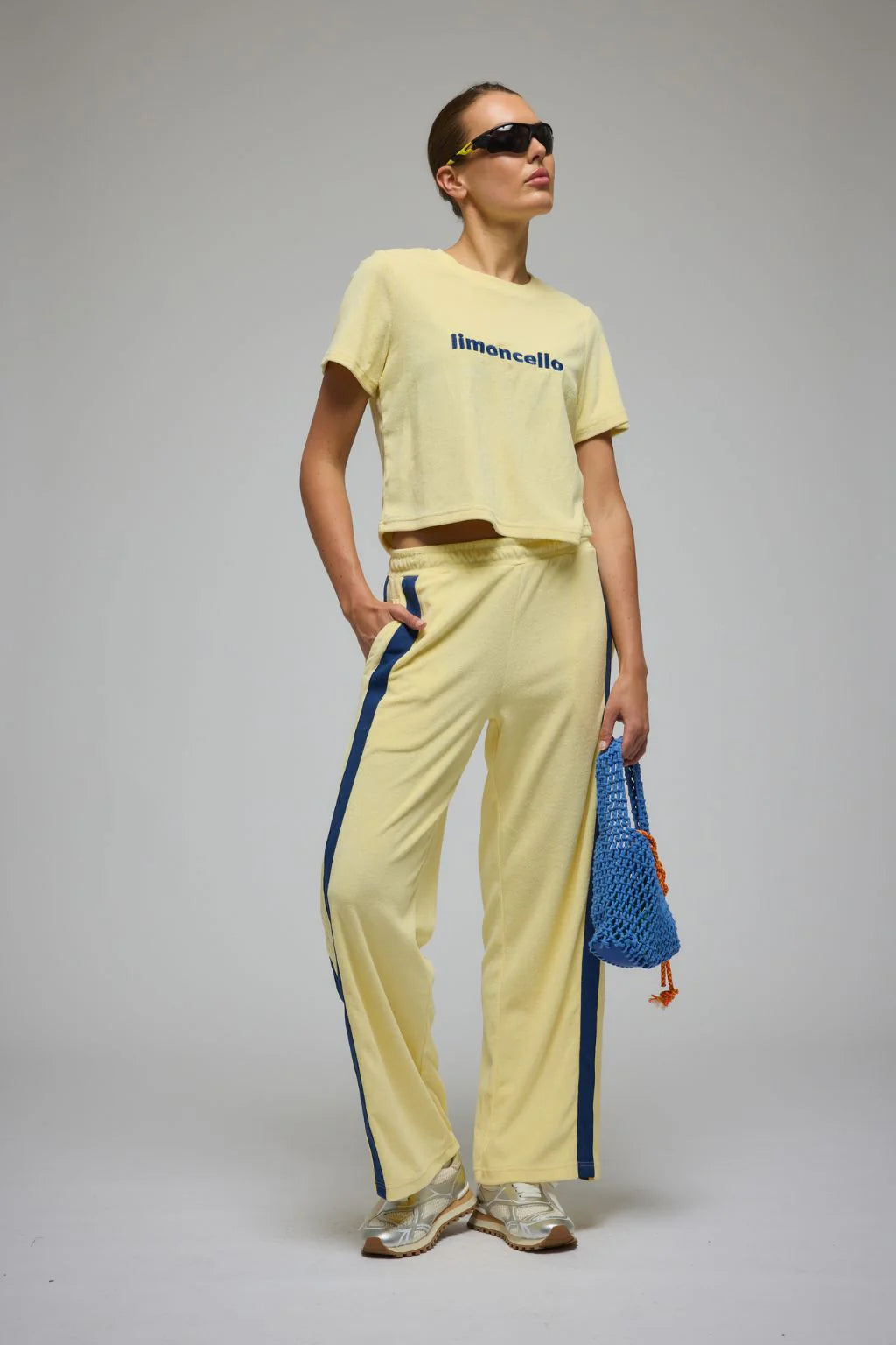 Limoncello Terry Tee - Lemon Cream
