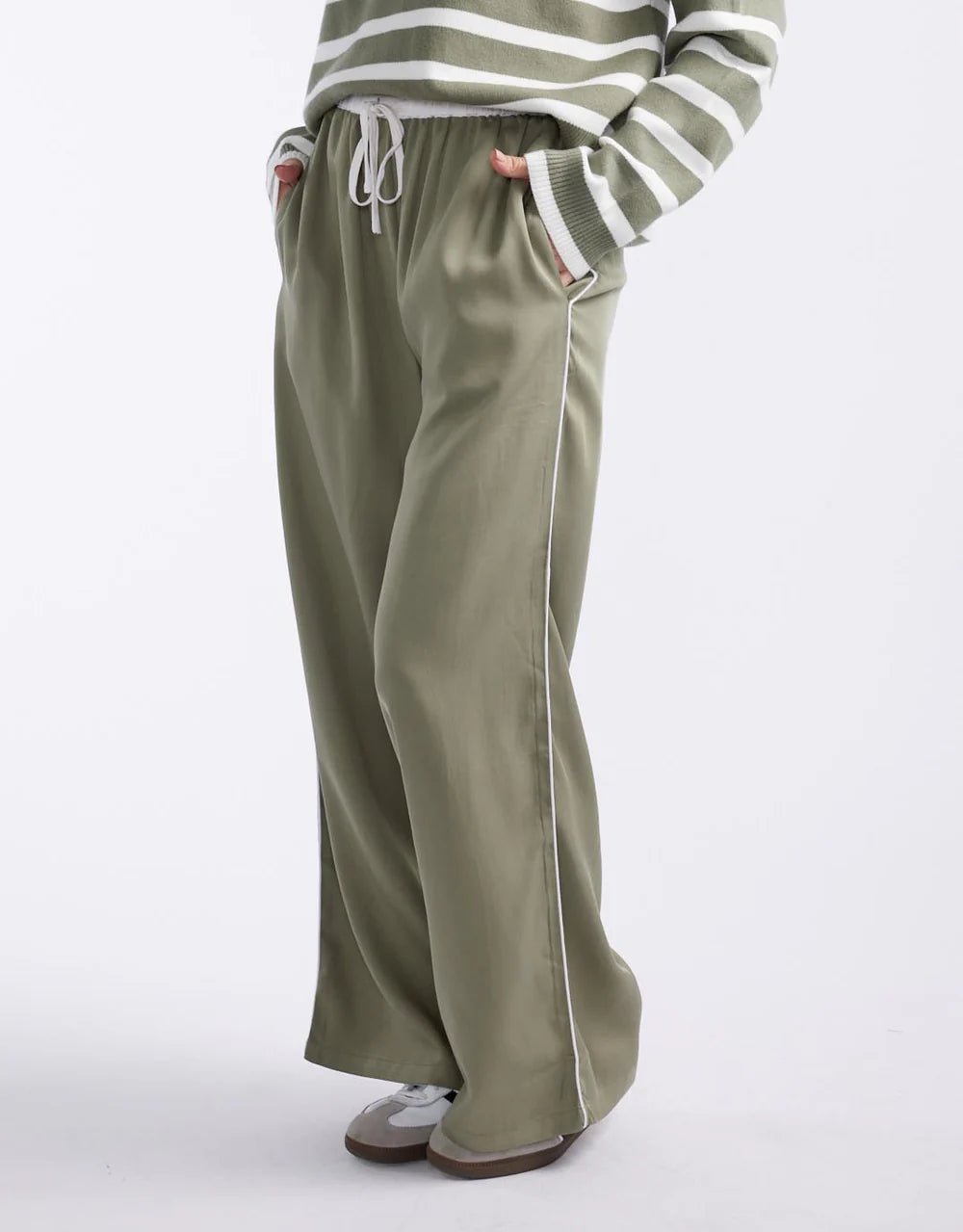 Lottie Pants - Khaki