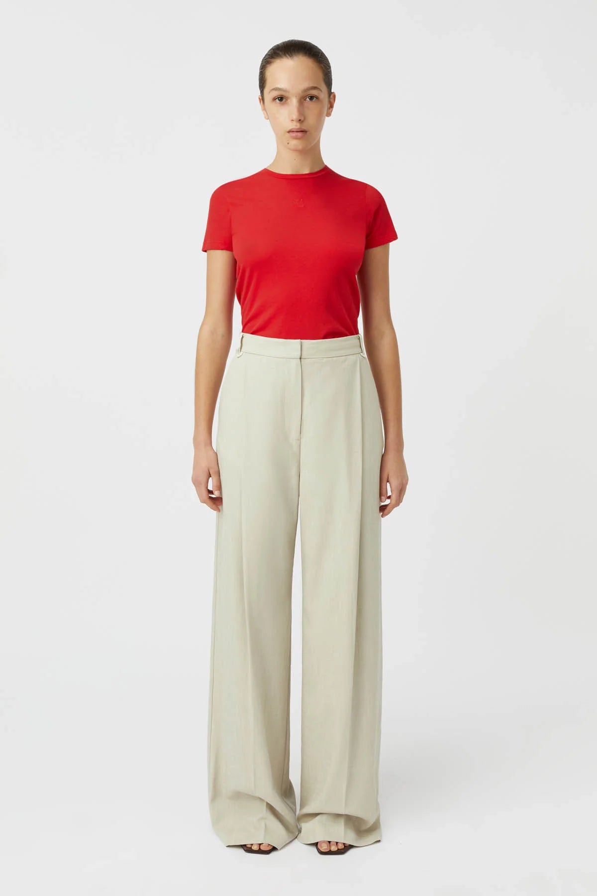 Delmar Tee - Poppy Red