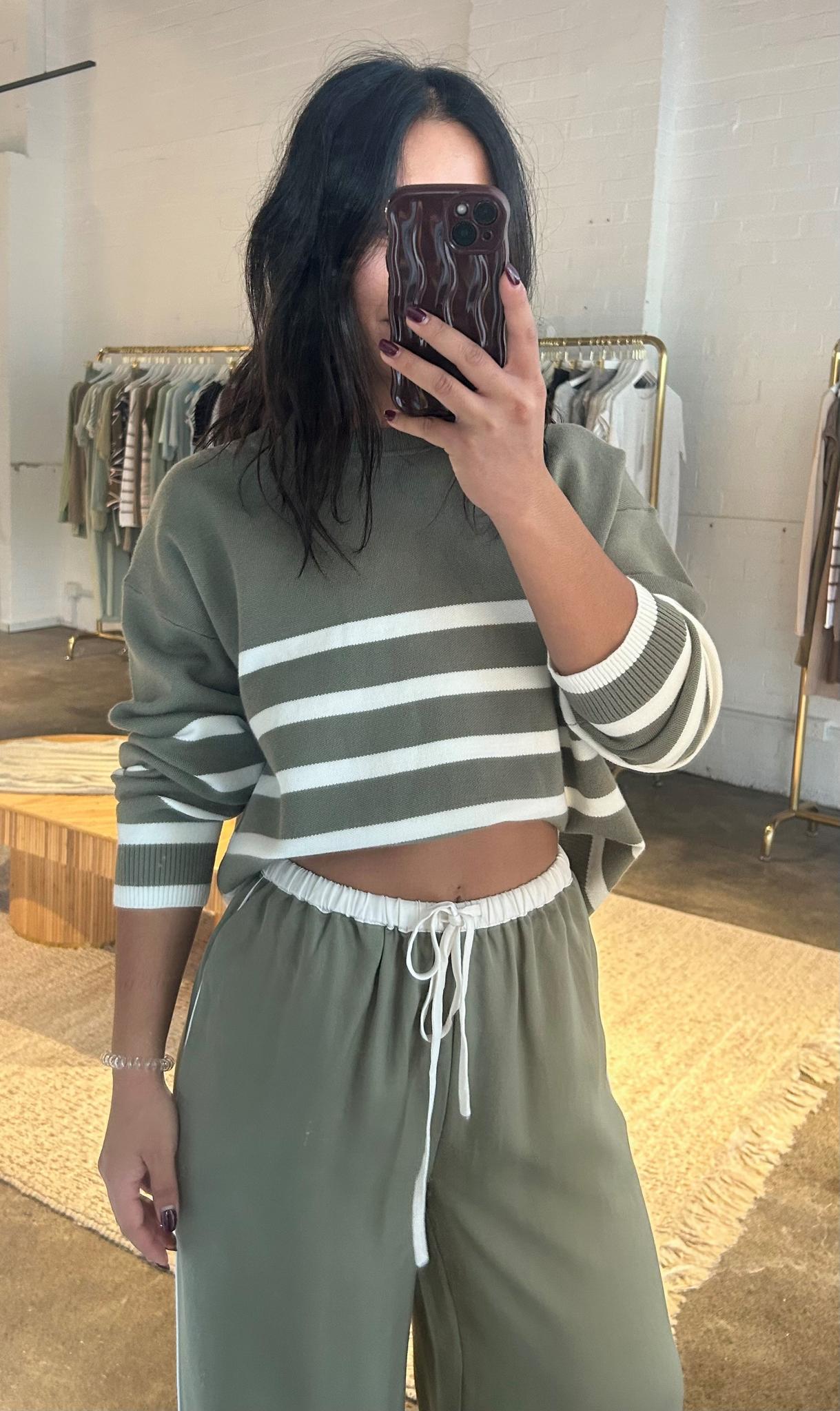 Lottie Pants - Khaki