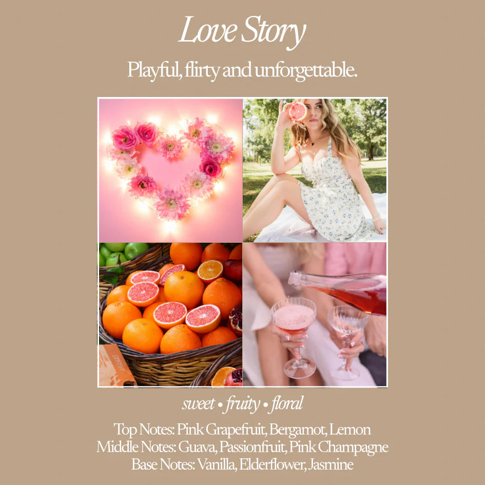 Love Story - Candle 50hr - CLICK & COLLECT ONLY