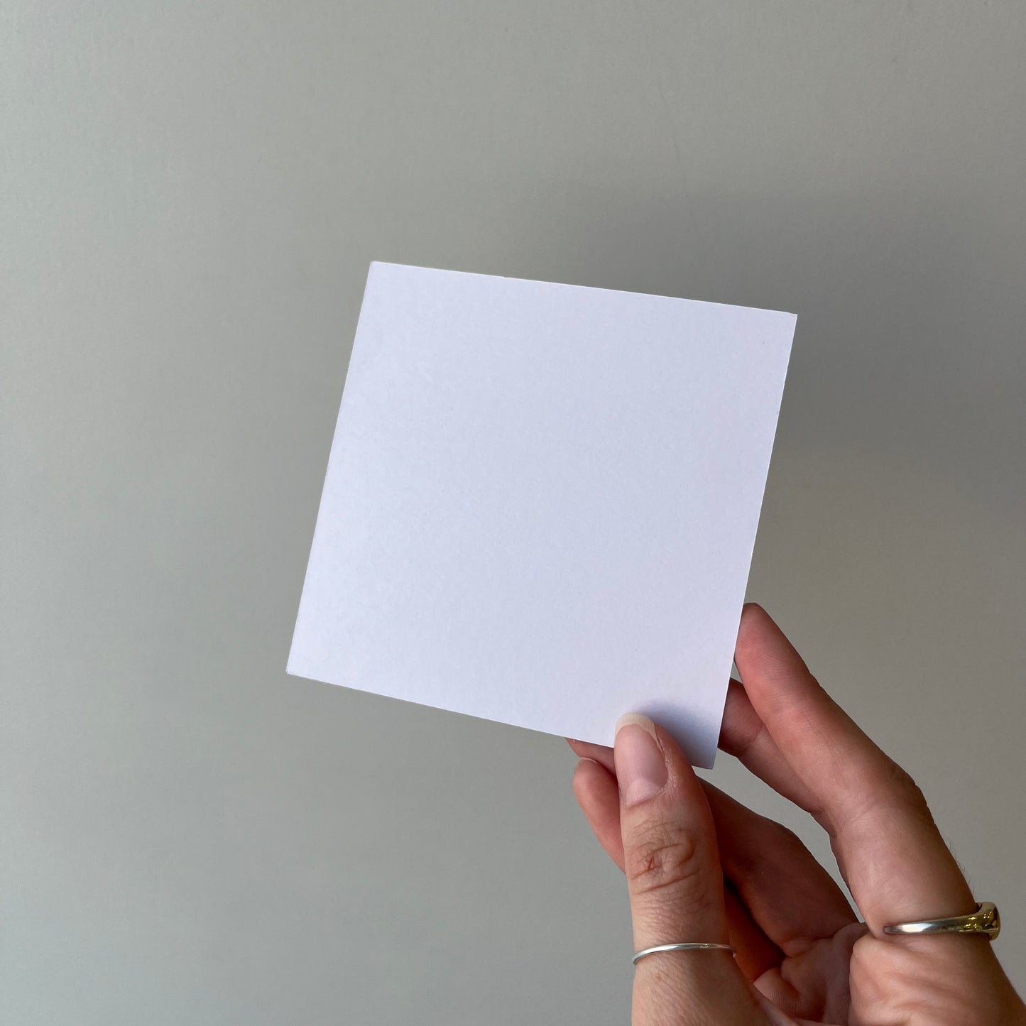 Rainbow Card - Cream