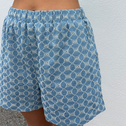 Bella Broderie Shorts