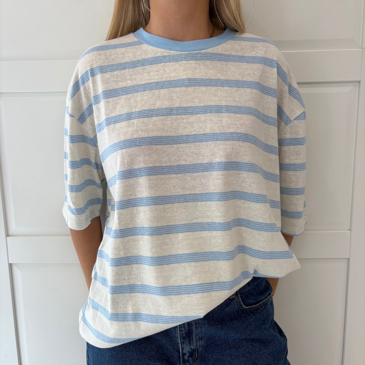 Mimi Stripe Oversized Tee