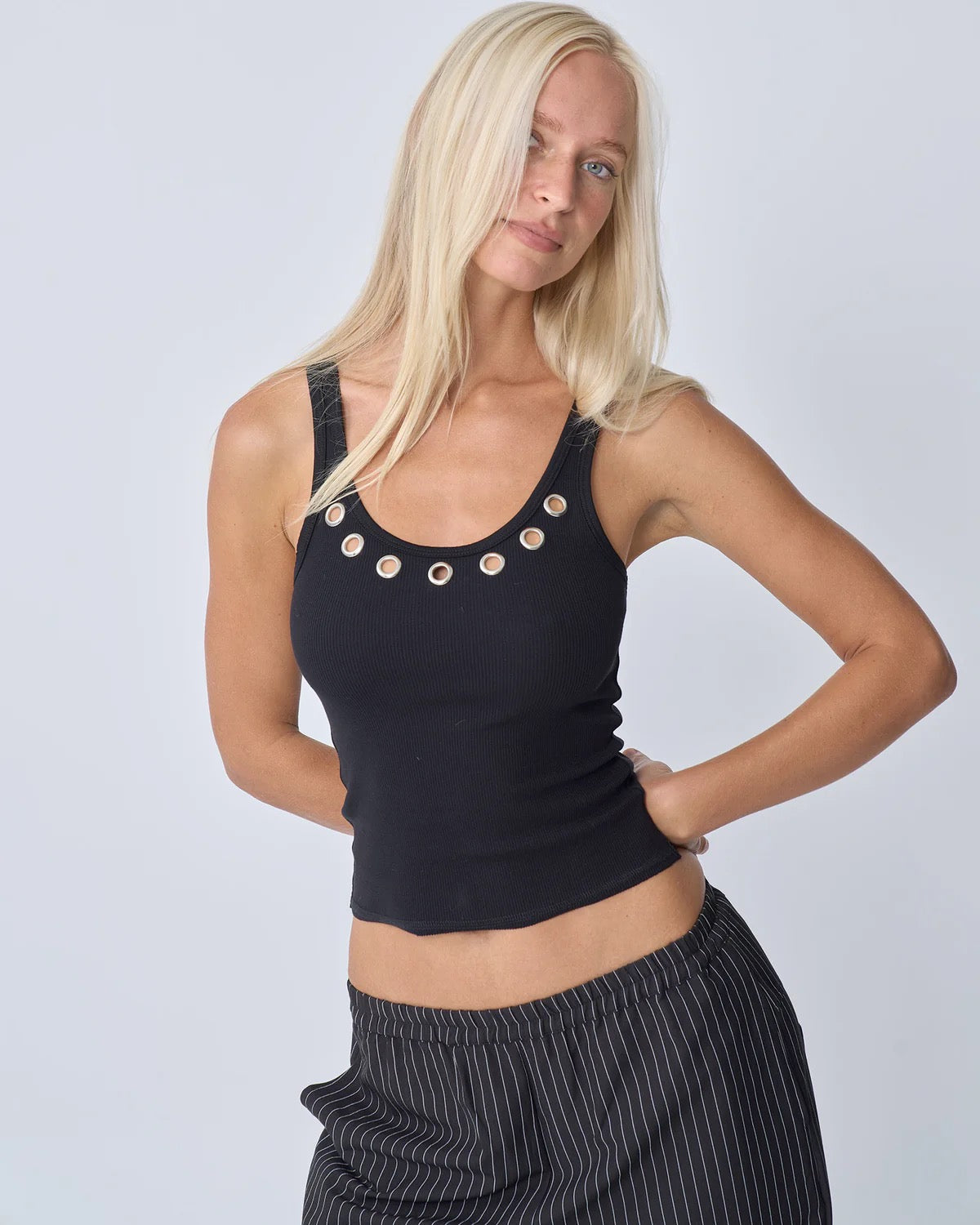 Eyelet Singlet