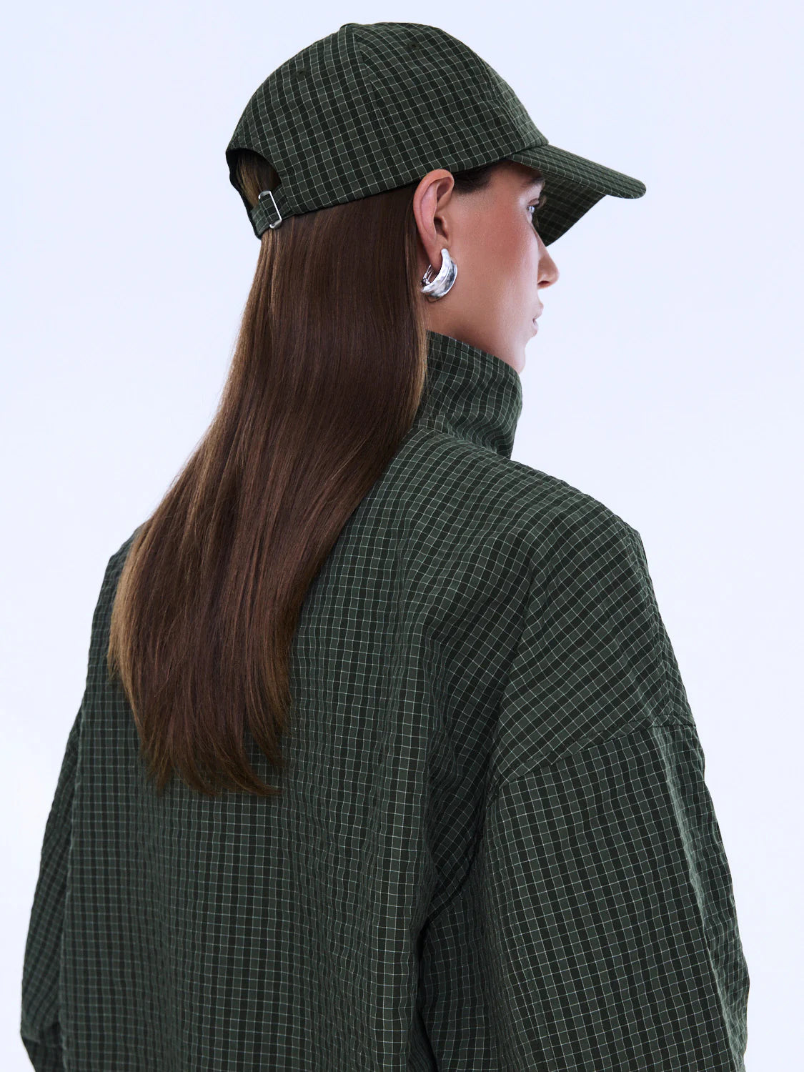 Fallon Check Cap