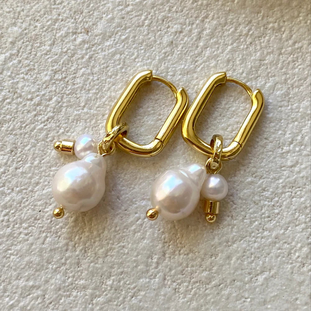 Zali 2.0 Earrings Gold