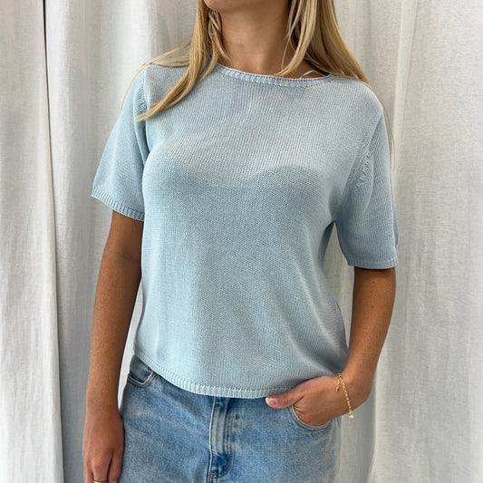 Summer Tee - Pale Blue