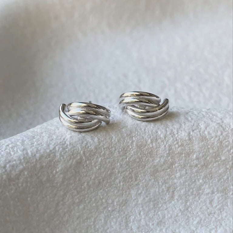 Fia Studs Silver