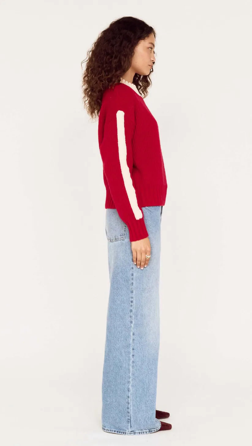 Tilli Contrast Stripe Knit