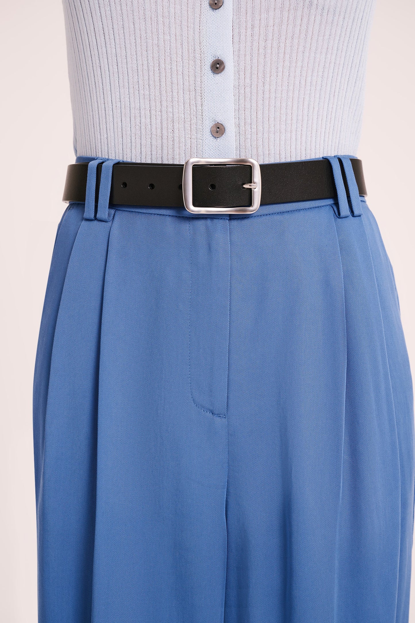 Classic Leather Belt - Black