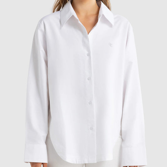Adelaide Oxford Shirt - White