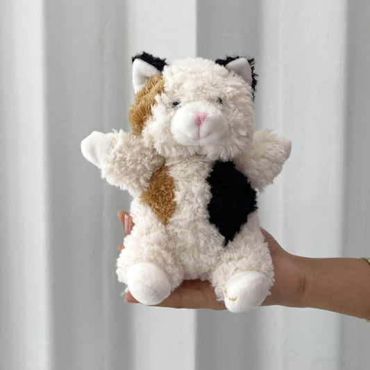 Curly Cat Soft Toy