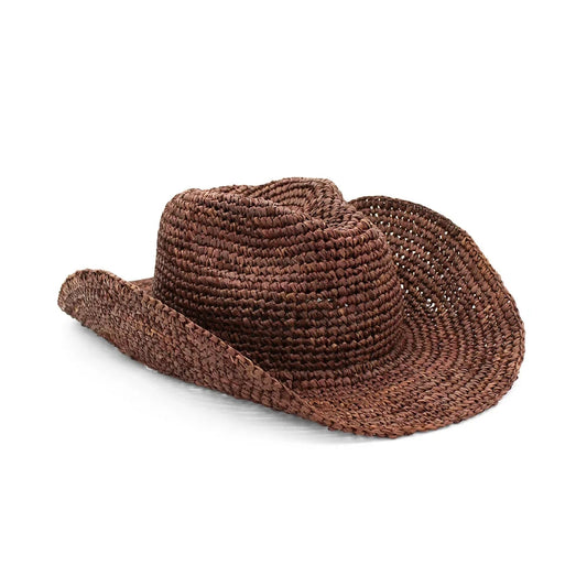 Rowyn Relaxed Cowboy Fedora - Brown