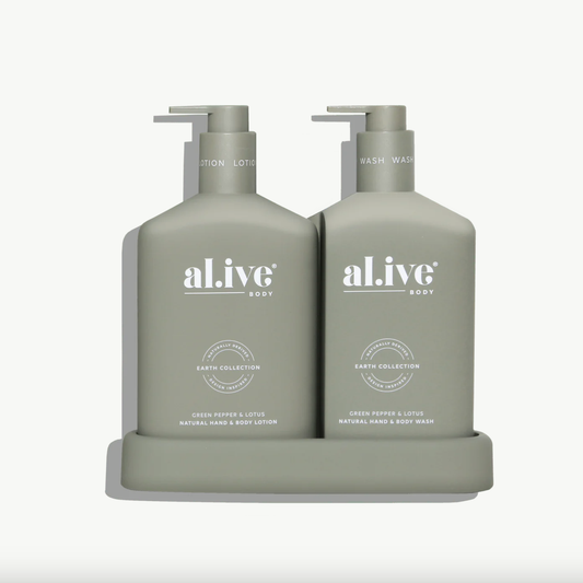 Wash & Lotion Duo Green Pepper & Lotus