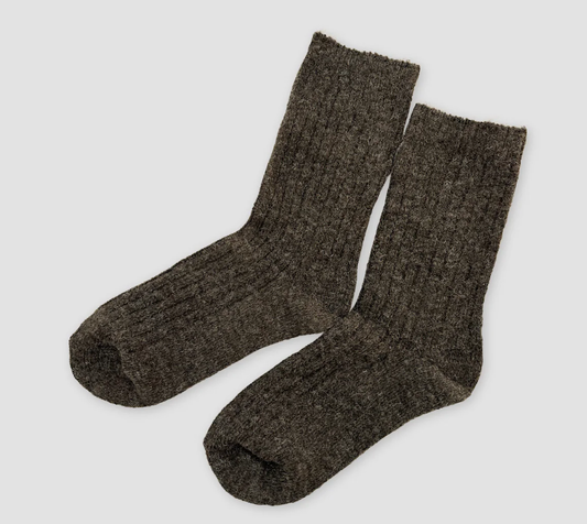 Angel Socks - Brown
