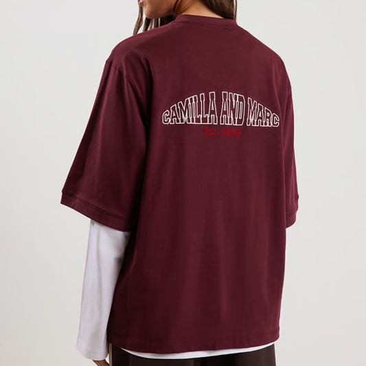 Soren V Neck Graphic Tee