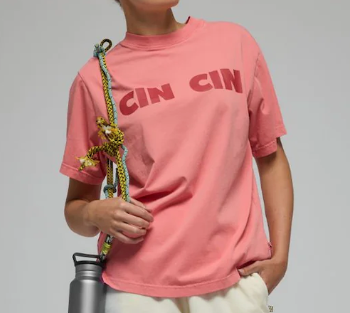 Cin Cin Tee - Bougainvillea Pink