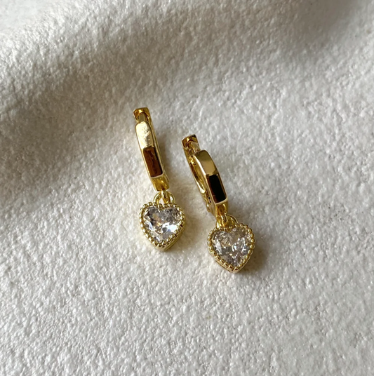 Ti Amo Earrings Crystal