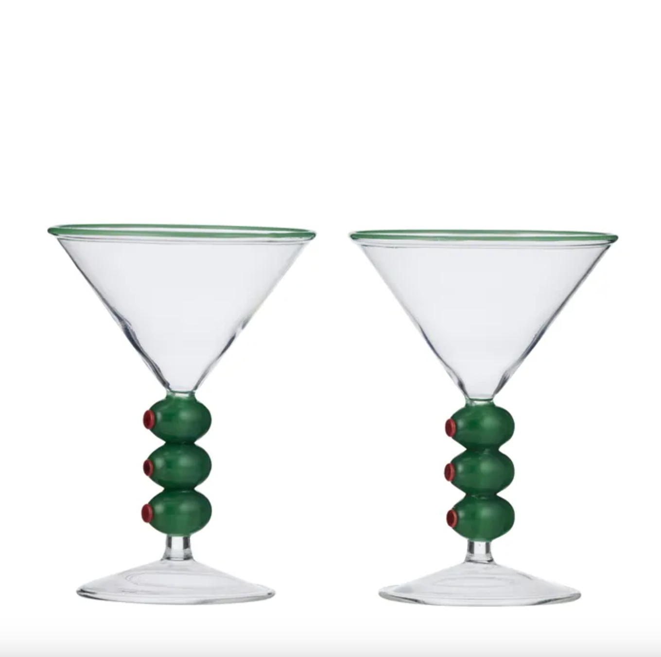 Olive Martini Glasses - CLICK & COLLECT ONLY
