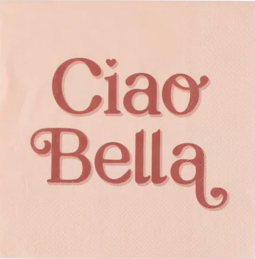 Ciao Bella Napkins 20 Pack