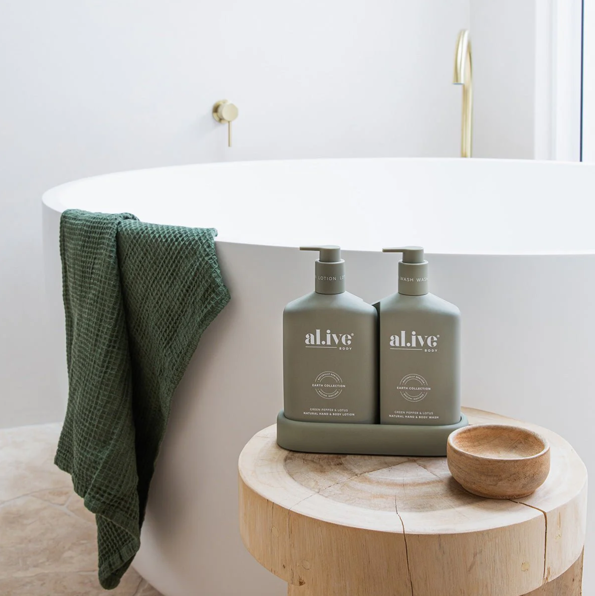Wash & Lotion Duo Green Pepper & Lotus