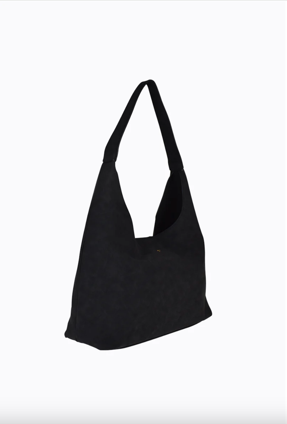 Jami Slouch Tote - Black Suede