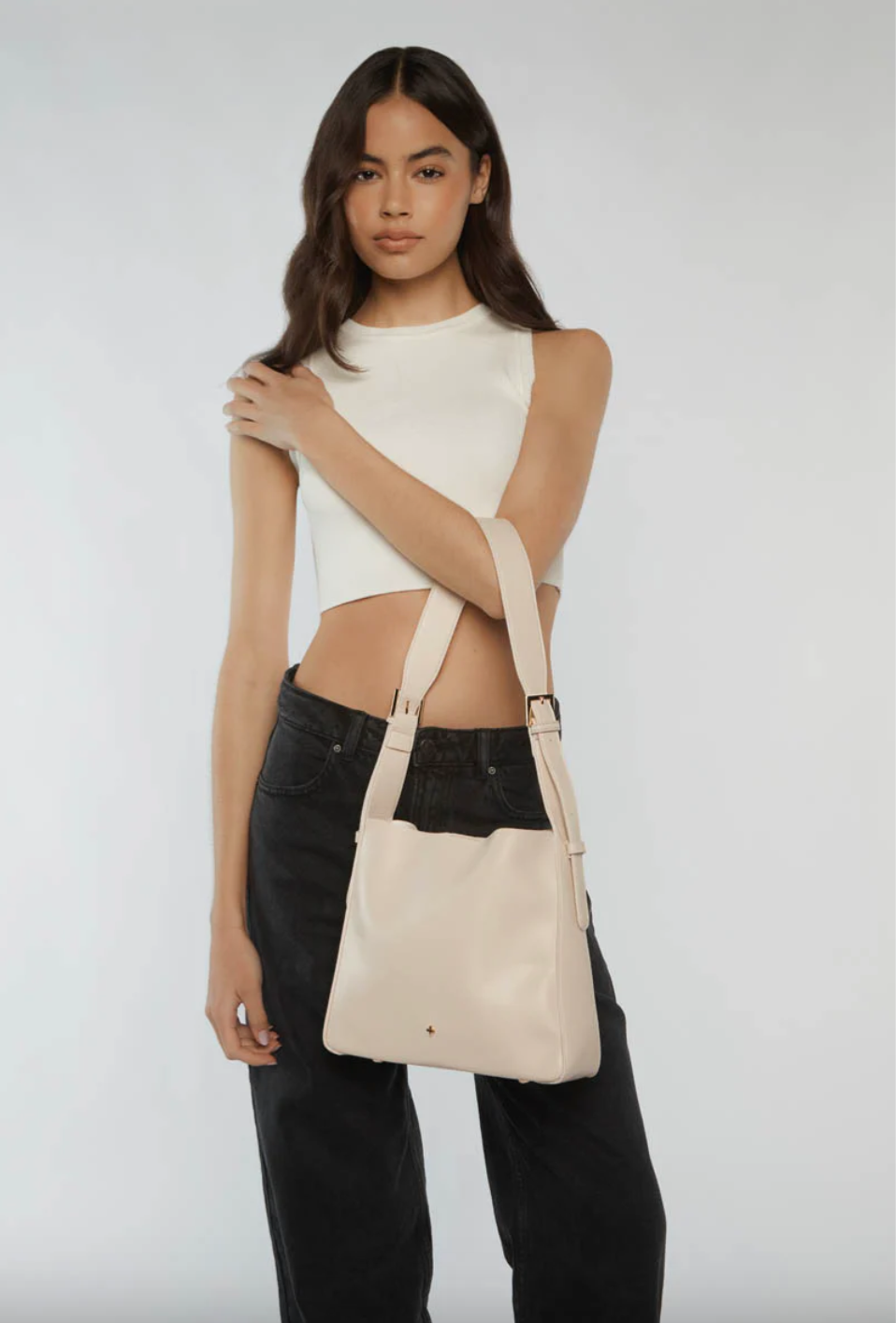 Otto Slouch Bag - Beige