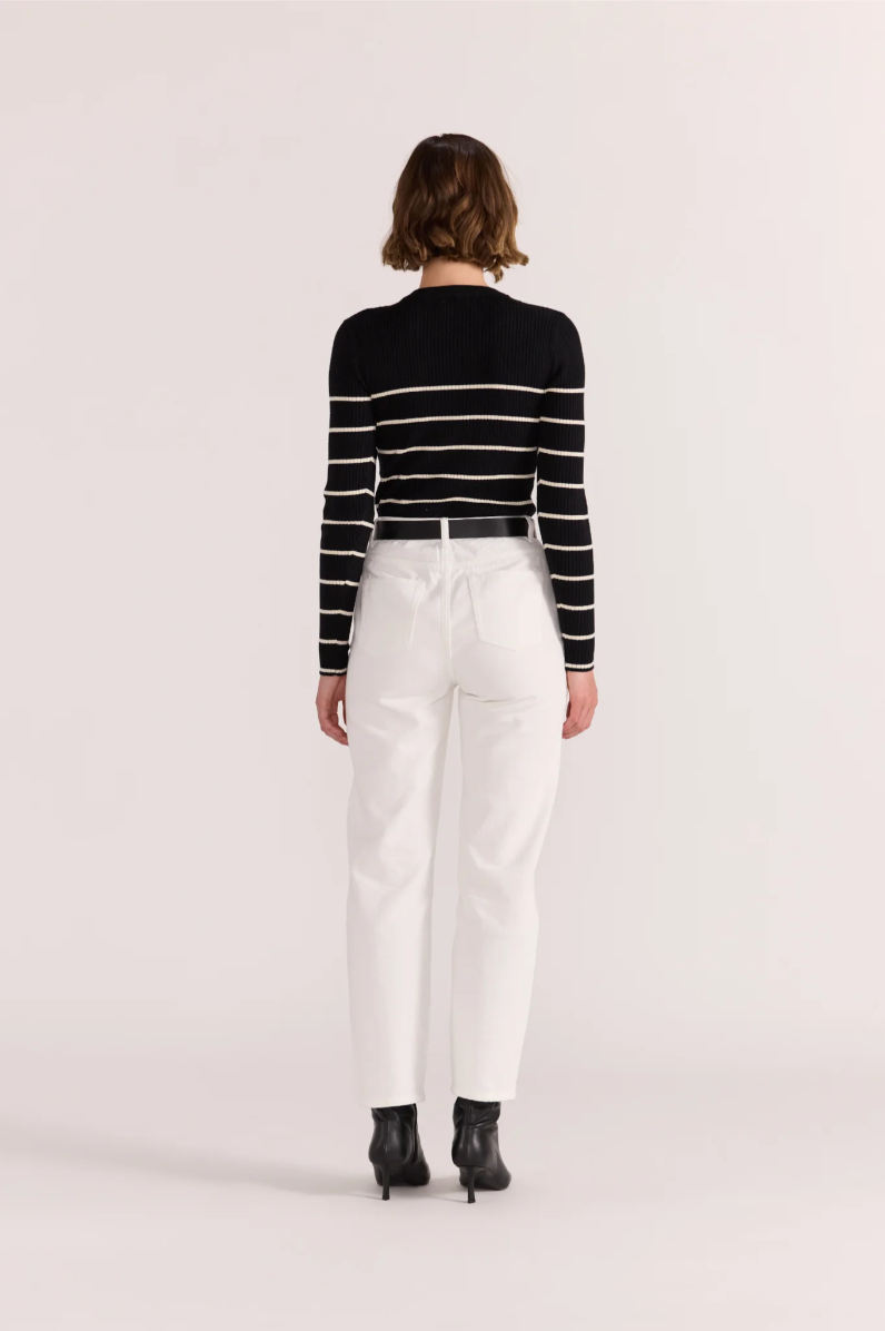 Freya Stripe Knit Top