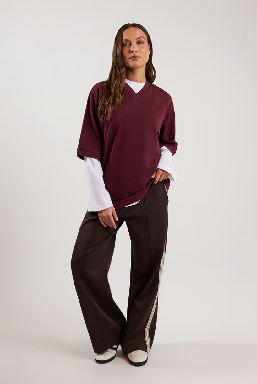 Soren V Neck Graphic Tee