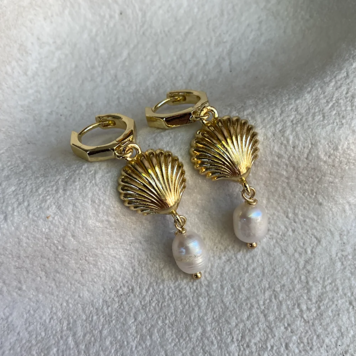 Caspian Clam Earrings