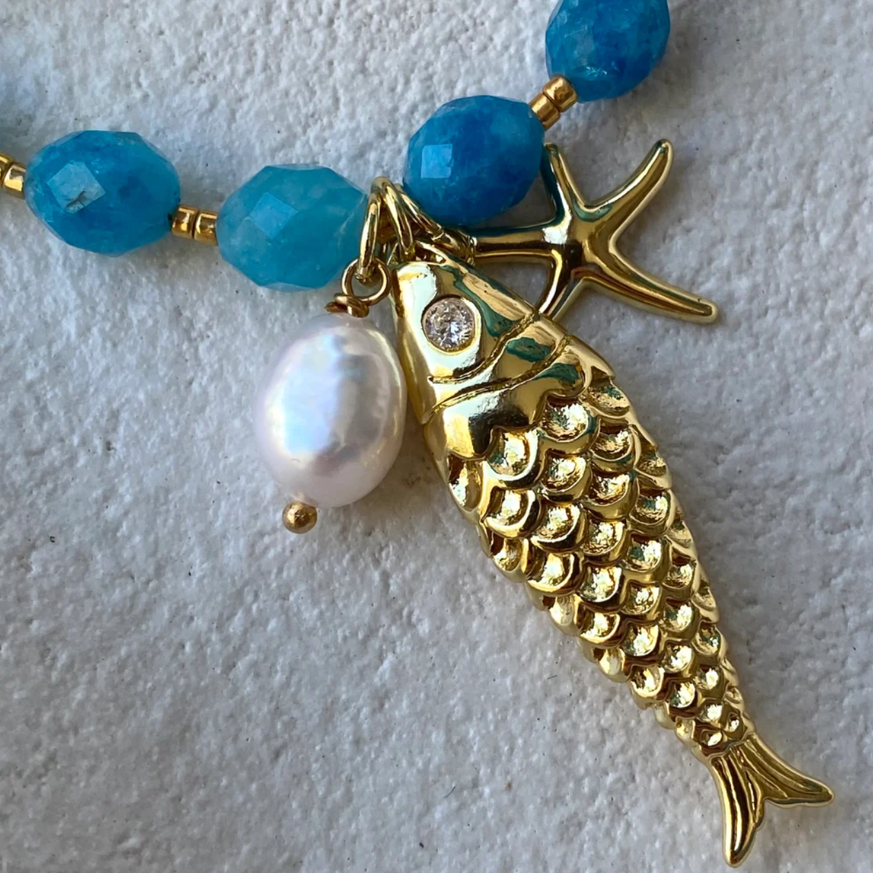 Ale Necklace Apatite