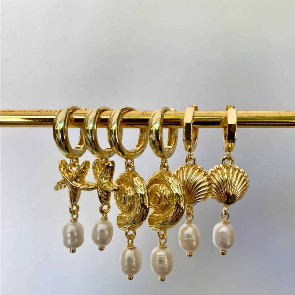 Caspian Star Earrings
