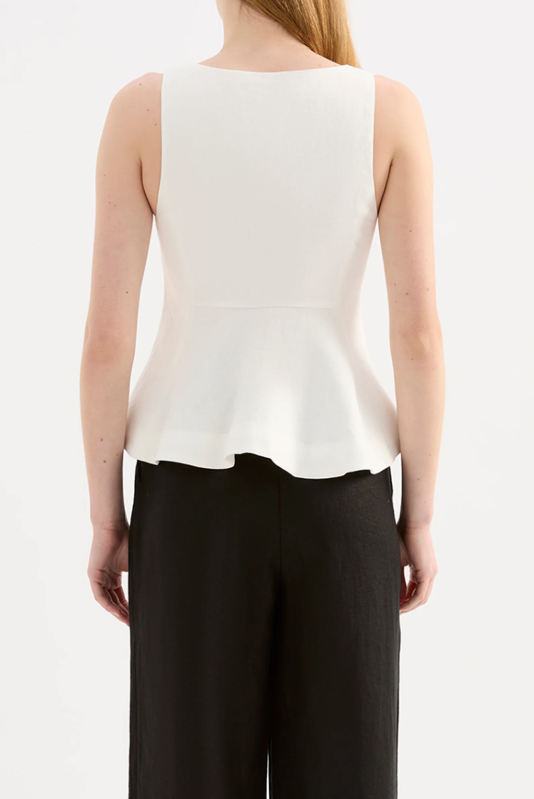 Quinn Linen Vest
