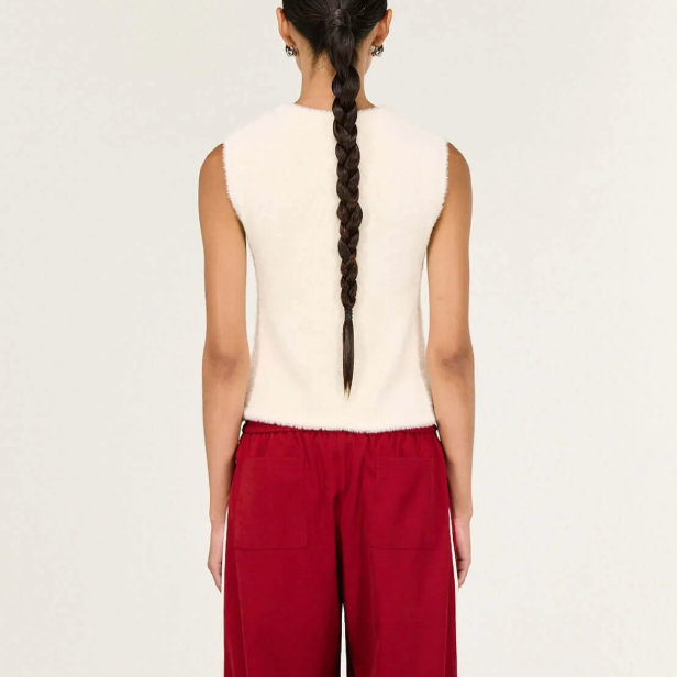 Marla Fluffy Knit Tank