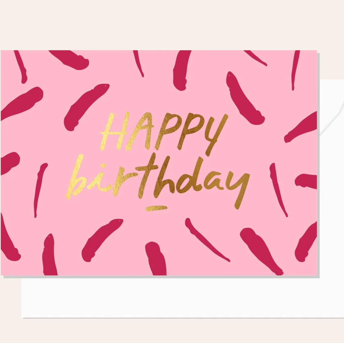 Greetings Card- Sparkle Cherry